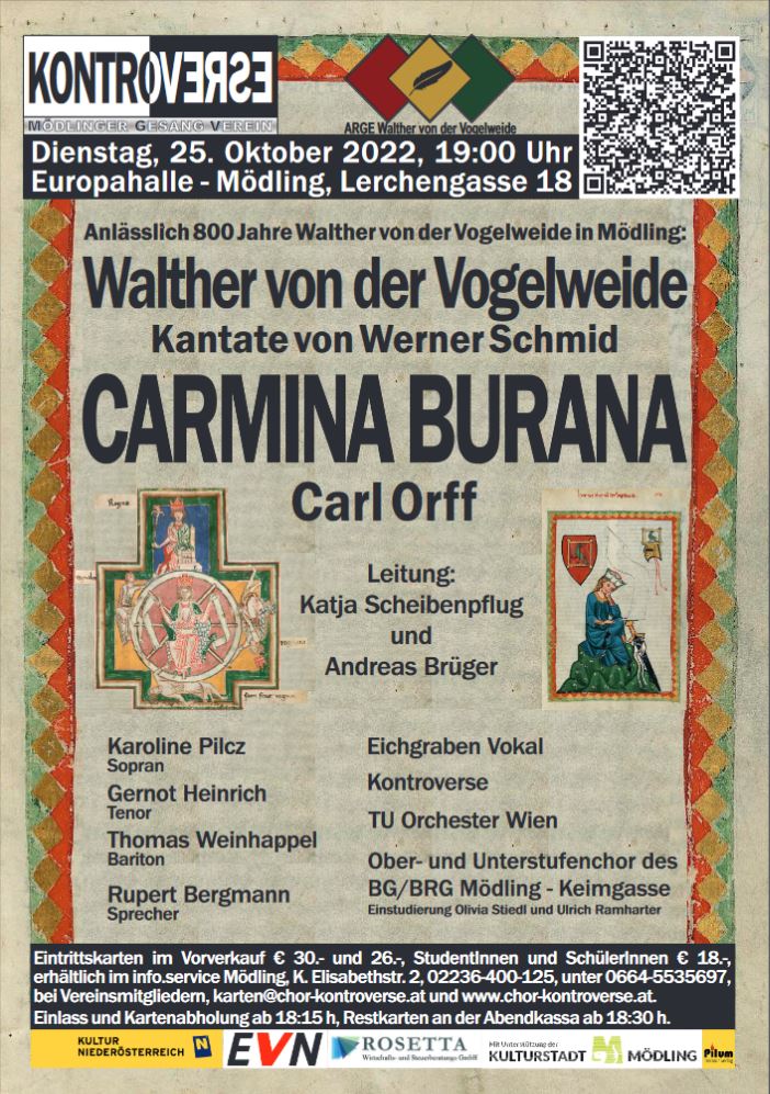 Carmina Burana und Walther von der Vogelweide